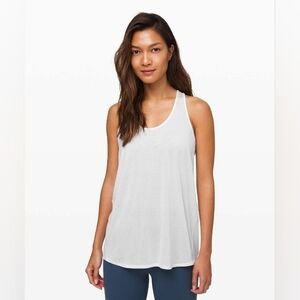 Lululemon Essential Tank Pleated Jersey Size 2